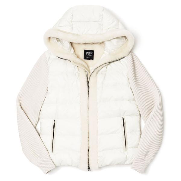 エンメティ / EMMETI / 切り替え パーカー / ダウン × ムートン × ニット / GA...