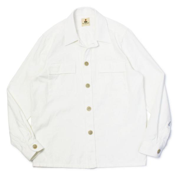 ギローバー / GUY ROVER / シャツアウター / コットン / ガーメントダイ ( 製品染...
