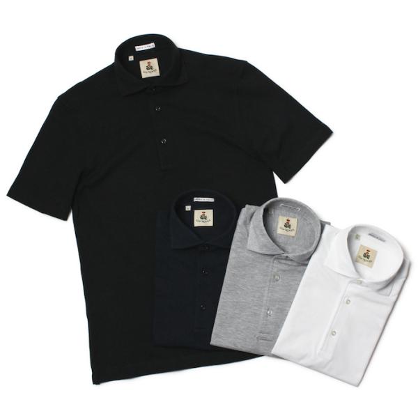 ギローバー / GUY ROVER / ポロシャツ / カッタウェイ コットン 鹿の子 半袖 / P...