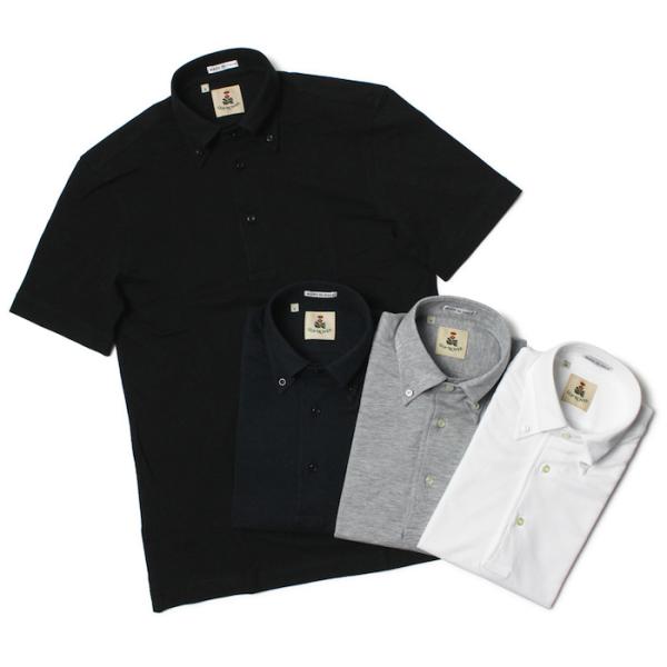 ギローバー / GUY ROVER / ポロシャツ / ボタンダウン コットン 鹿の子 半袖 / P...