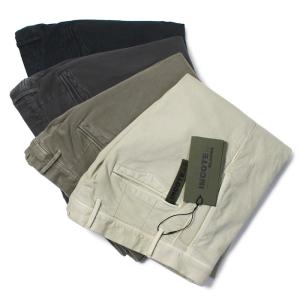 インコテックス スラックス / INCOTEX SLACKS / 100型 ( 旧603型 ) / ストレッチ パンツ / コットン サテン スウェット ジャージー / SLIM FIT / 返品・交換可能｜luccicare