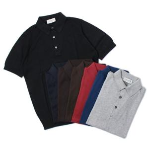 ジョンスメドレー / JOHN SMEDLEY / S3798 / ニット ポロ / 30G シーアイランド コットン 半袖 / ITALIAN FIT/  返品・交換可能｜luccicare