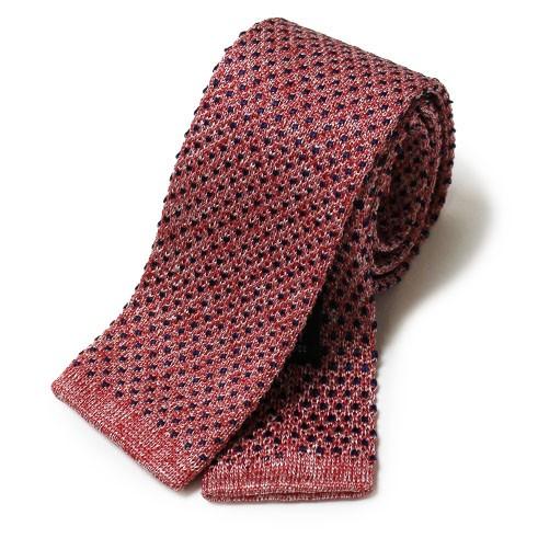 【ポストへお届け】フランコバッシ / FRANCO BASSI / シルク ドット柄 タイ / 返品...