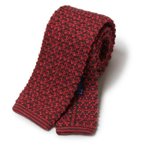 【ポストへお届け】フランコバッシ / FRANCO BASSI / コットン ニット タイ / 返品...