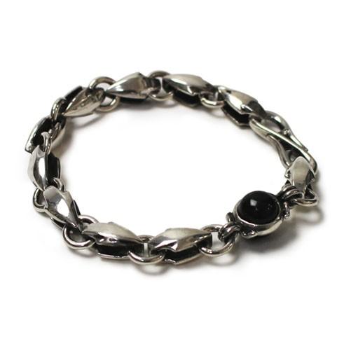 クラウディオ カレスターニ / CLAUDIO CALESTANI / シルバー×ストーン ブレスレ...