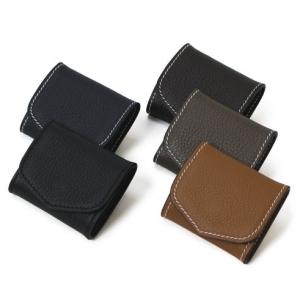 Cisei シセイ 財布 牛革 カーフ 小銭入れあり シボ革 シュリンクレザー