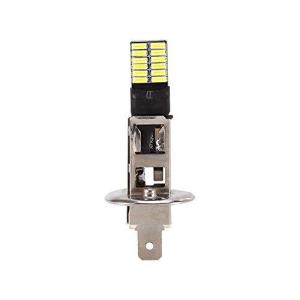 Duokon QL30400 1 X 24-SMD H1 6500K白色LEDフォグランプ交換用電球フォグランプDRL xiを駆動