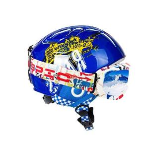 キッズスキーヘルメット 幼児キッズスキースノーボードスノースポーツヘルメット小型サイズ年齢26歳