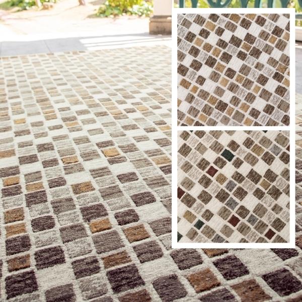 高級 ラグ/133×195cm/インポート 絨毯/カーペット/ベルギー/ウィルトン織/テゴラ/２色