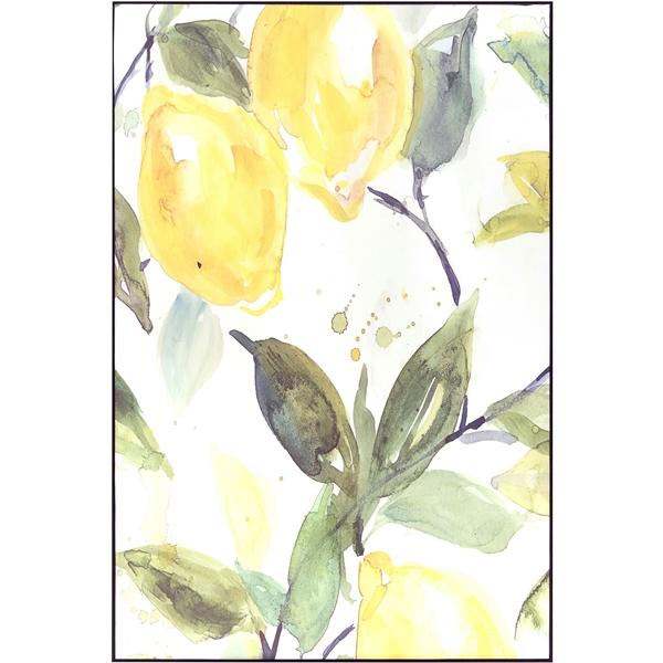 アート 壁掛け 絵画/アートパネル/デザイン 黄色い花/60×90