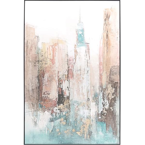 アート 壁掛け 絵画/アートパネル/デザイン 摩天楼/60×90