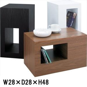 テーブル/スツール/サイドテーブル/陳列/２個/木製/W28 D28 H48/３カラー｜lucentmart-bed