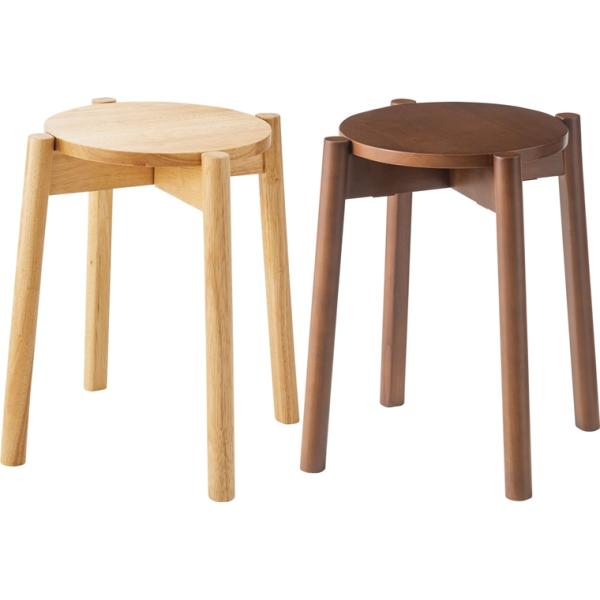 スツール/木製/１脚/幅38 座面高44.5