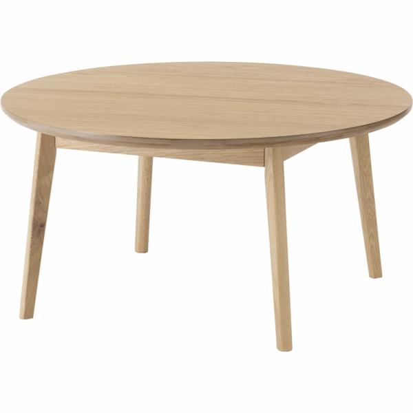 センターテーブル リビングテーブル/円形 幅75 高さ38