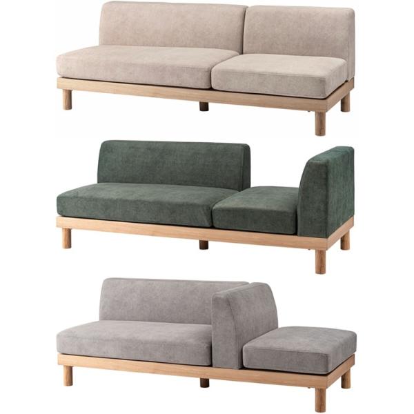 ソファー ソファ/三人掛け/組み換え可能/ロータイプ使用可/幅179 座面高37