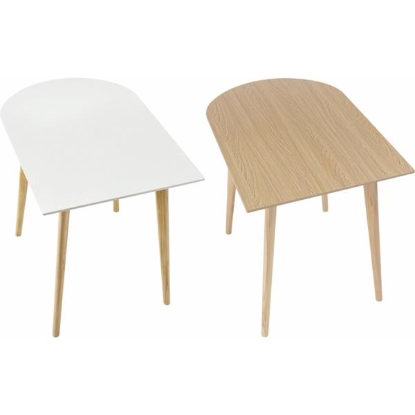 ダイニングテーブル テーブル/壁付け可 ドーム形/２人/幅85 高さ72