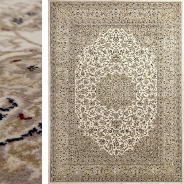 高級 ラグ/インポート 絨毯/240×340cm/ウール100% カーペット/ベルギー/ウィルトン織...