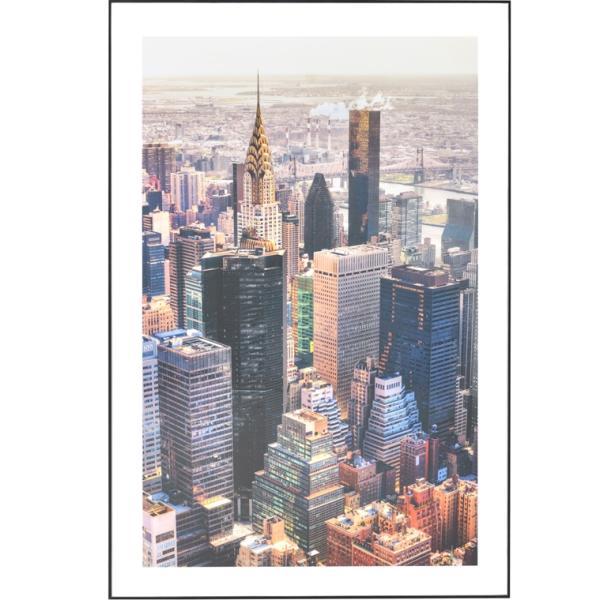 アートフレーム 壁掛け 絵画 アート/デザイン 摩天楼/60×90