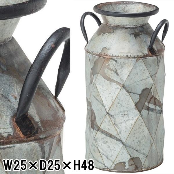 傘立て アンブレラスタンド/ポット/ミルクポット/スチール製/幅25 高さ48