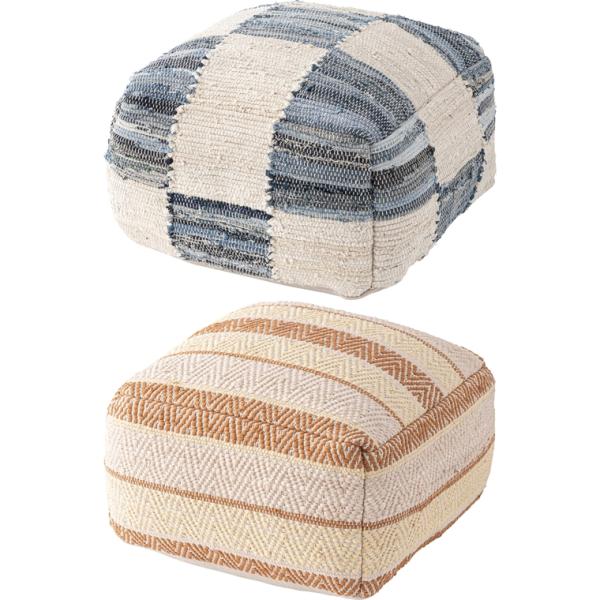 クッション スツール プフ/発泡ビーズ/幅54 高さ39