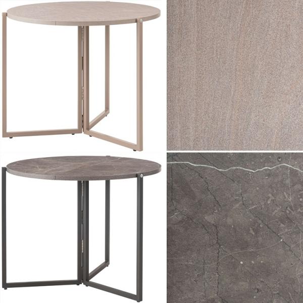 ダイニングテーブル ワークテーブル/４人/折畳/幅90 高さ72.5