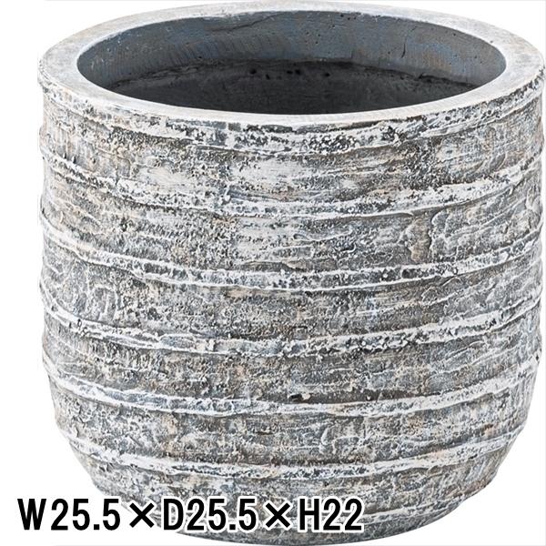 プランターカバー 鉢カバー/1個/幅25.5 奥行25.5 高さ22
