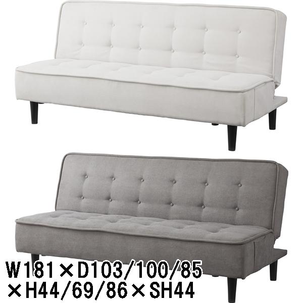 ソファー ソファ/ソファーベッド/幅181 座面高44/送料お問い合わせ