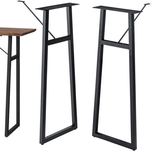 カウンターテーブル 脚のみ/スチール/高さ98/天板は別途ご用意ください