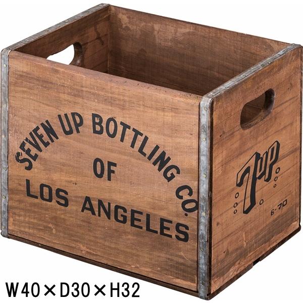 木製 収納ボックス/Lサイズ 幅40 奥行30 高さ32