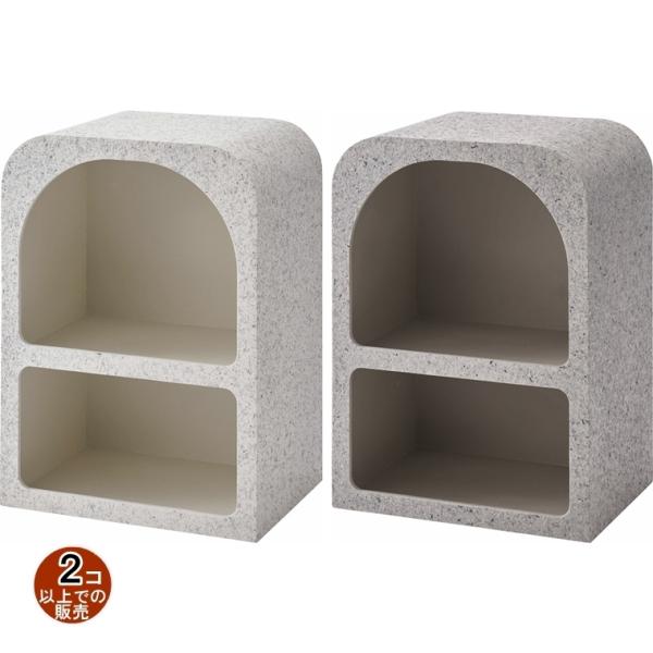 サイドテーブル ナイトテーブル ラック 小物入れ/テラゾー柄/幅40 高55/まとめ買い ご注文個数...