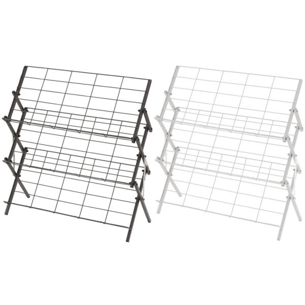 シューズラック/折畳み 靴箱/マガジンラック/幅70 高70