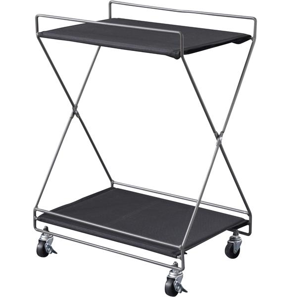 収納ワゴン サイドテーブル ラック/幅43.5 高さ58