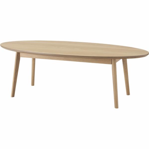 センターテーブル リビングテーブル/楕円形 オーバル/幅120 奥行55 高さ38