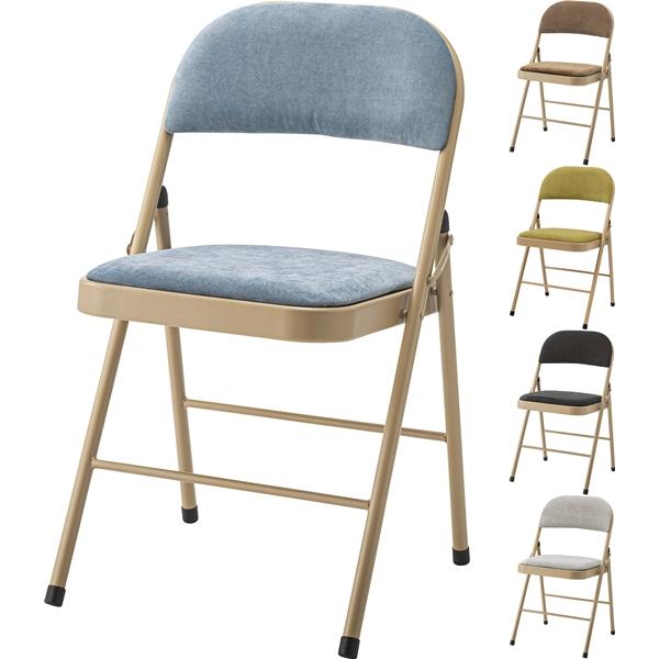 ミーティングチェア チェア パイプ椅子/折畳/幅47 座面高48/1脚