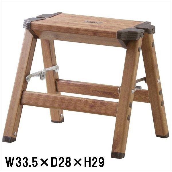 脚立 踏み台/アルミ 折畳/１段/高さ29