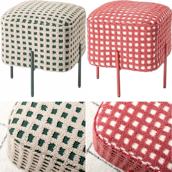 スツール 腰掛 オットマン/１個/幅43 高さ45