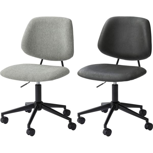 ワークチェア デスクチェア/回転昇降機能付/幅56 座面高44-53