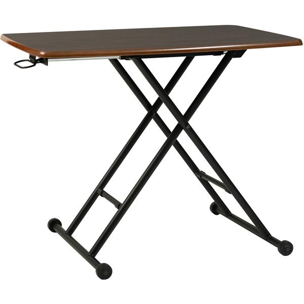 テーブル 机/サイドテーブル リフティングテーブル/高さ調節 幅54 高さ51/38.5