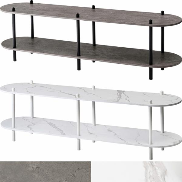 テレビ台 テレビボード オープンラック 2段/幅155 奥行38 高さ45.5