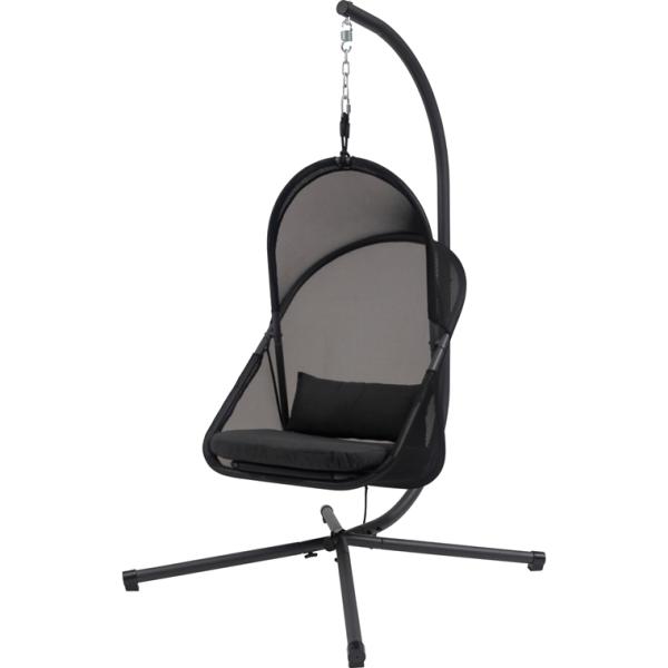 チェア ハンギングチェア ガーデンチェア/メッシュ/幅100 高さ194 座面高55