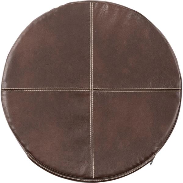 シートクッション 座布団/ボンデッドレザー/幅38 厚3