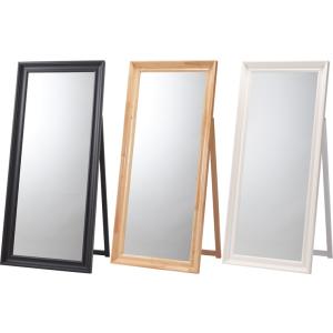 姿見 ワイド 大型 スタンドミラー 鏡 ミラー/幅74 奥行58 高さ162