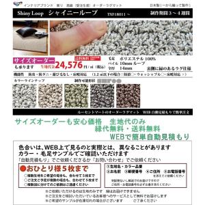 ラグ ラグマット 東リ シャイニーループ 240 3cm 長方形 楕円 ５色 受注生産 日本製 Sagaretxe Net