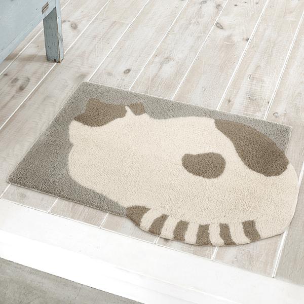 玄関マット アクセントマット ラグマット/50×80cm 変形/東リ 高級 絨毯/TOM5017/防...