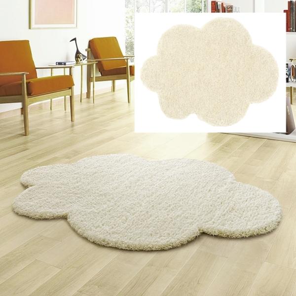 ラグ ラグマット センターラグ/変形 雲形 130×170cm/東リ 高級 絨毯/TOR4215/防...