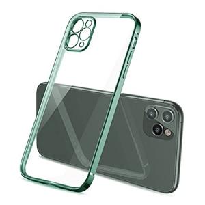 Ryo楽々生活館 iPhone 12 mini ケース 2020モデル メッキ加工 TPU ソフト iPhone12mini ケース 透明 iPhon