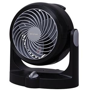 アイリスオーヤマ サーキュレーター 静音 固定 ~8畳 ブラック