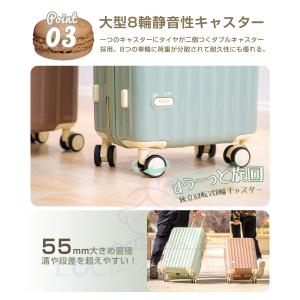 スーツケース 機内持ち込み 2泊3日 軽量 小...の詳細画像5