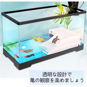 亀 水槽 大きい タートルタンク カメ用水槽 ...の詳細画像3
