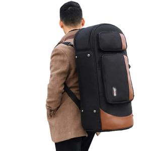 楽器ケース収納鞄 楽器ケース ユーフォニアムバッグ金管楽器リュックサック ソフトケース 管楽器ケース 防水 1200Dオックスフォード生地 25mm 綿パッド入り高さ8